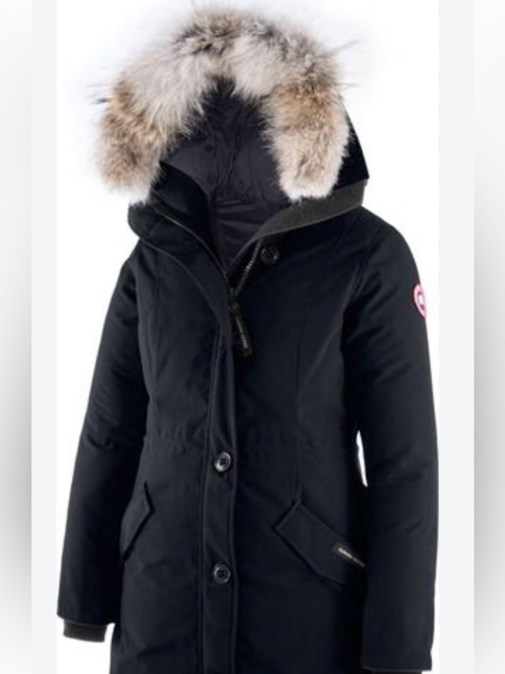 Canada Goose Rossclair Parka – Black | XS